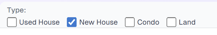 Added New Home listings along with the New Home Filter Type (+60k listings)